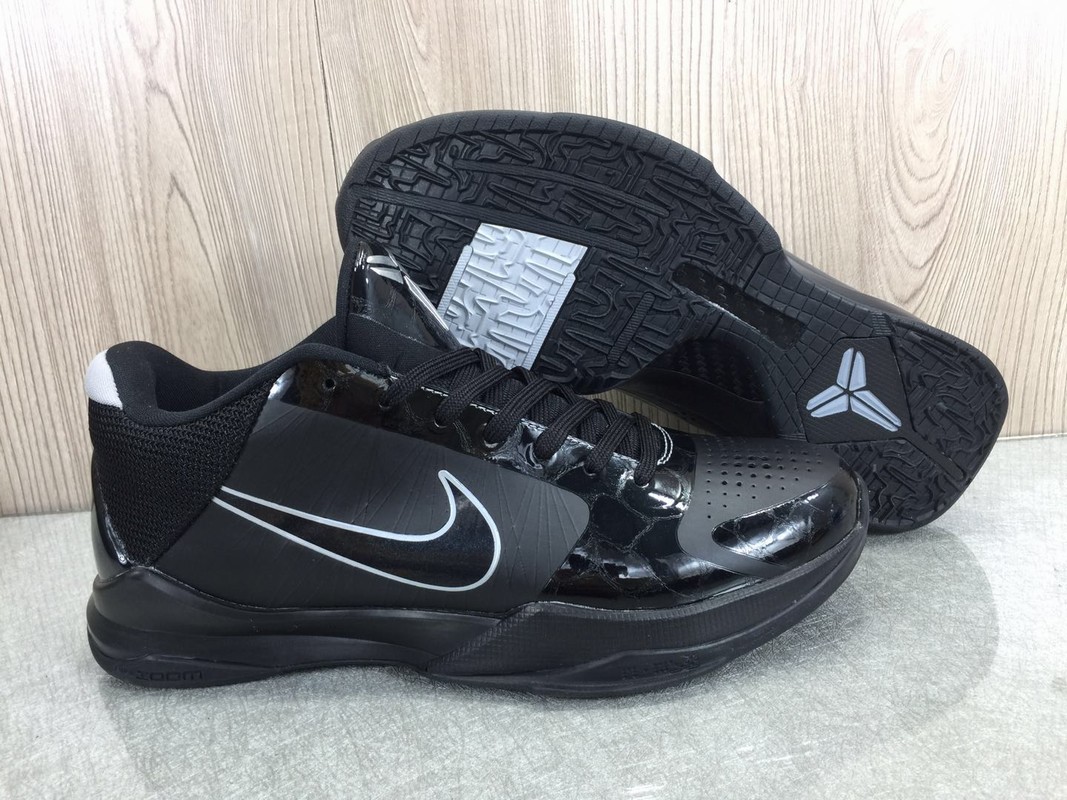 Nike Kobe 5 Men Shoes Black Knight